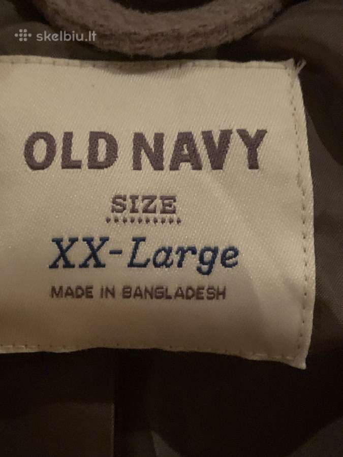 Smėlio spalvos Old Navy paltas - nuotraukos Nr. 12