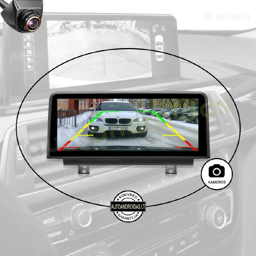 Bmw 1 F20 F21 2 F23 2011-17 Android multimedia - nuotraukos Nr. 7