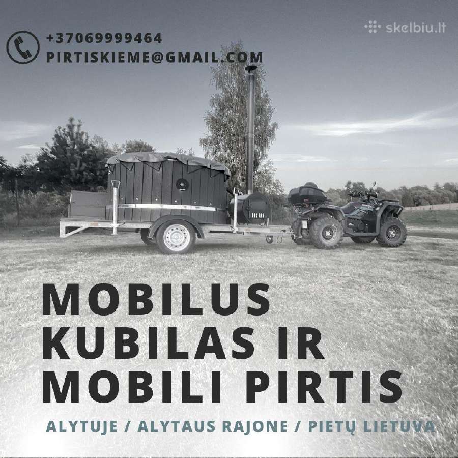 Mobili pirtis ! mobilus Kubilas ! Nuoma - nuotraukos Nr. 13