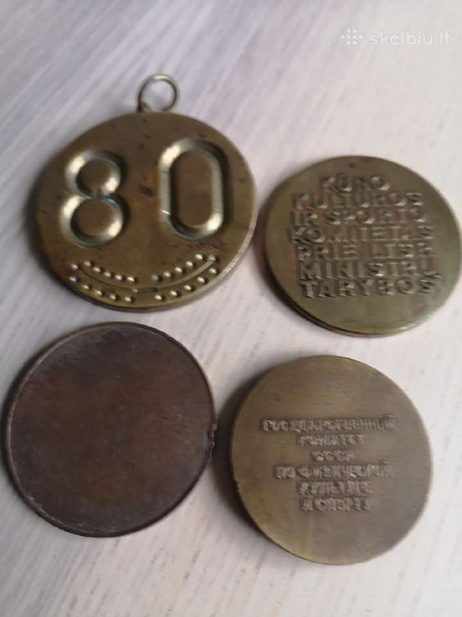 Medaliai 1991m - nuotraukos Nr. 2