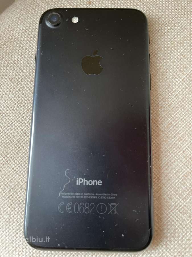 Dalimis iPhone 7, juodas - nuotraukos Nr. 4