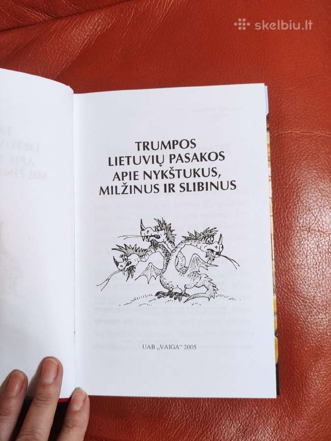 Trumpos lietuvių pasakos apie nykštukus, milžinus - nuotraukos Nr. 3