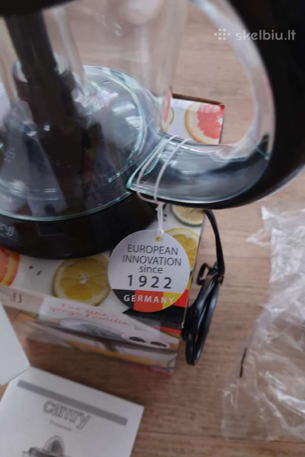 Citrusinių vaisių sulčiaspaudė Camry - nuotraukos Nr. 4