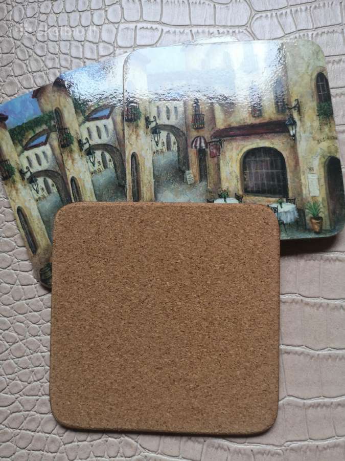 Matop home kamštinės medžiagos padėkliukai 4vnt. - nuotraukos Nr. 2
