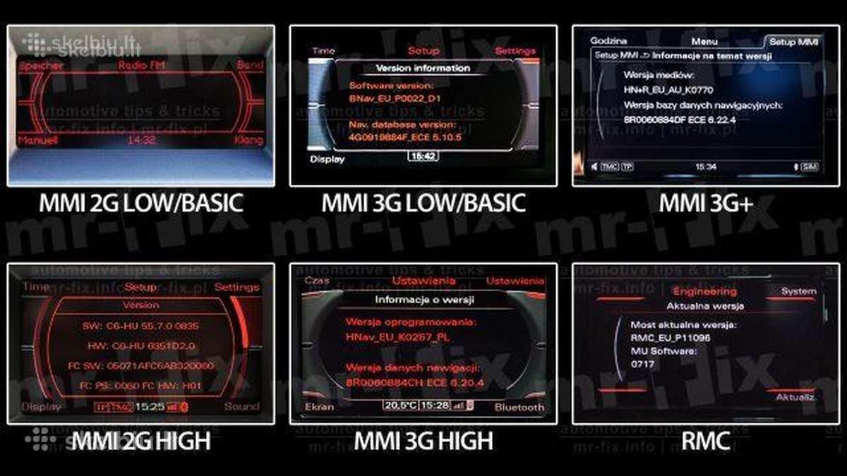 Audi A4,a5,a6,q5,q7,s5 Mmi 3g Bt įdiegimas muzikai - nuotraukos Nr. 7