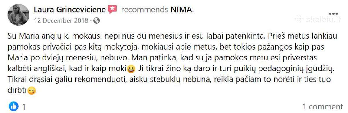 Anglų kalbos mokytoja / anglų kalba online - nuotraukos Nr. 5