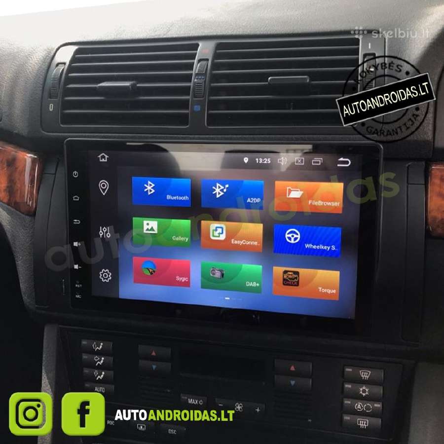 Bmw 5 E39 Bmw X5 E53 1995-07 Android multimedia
