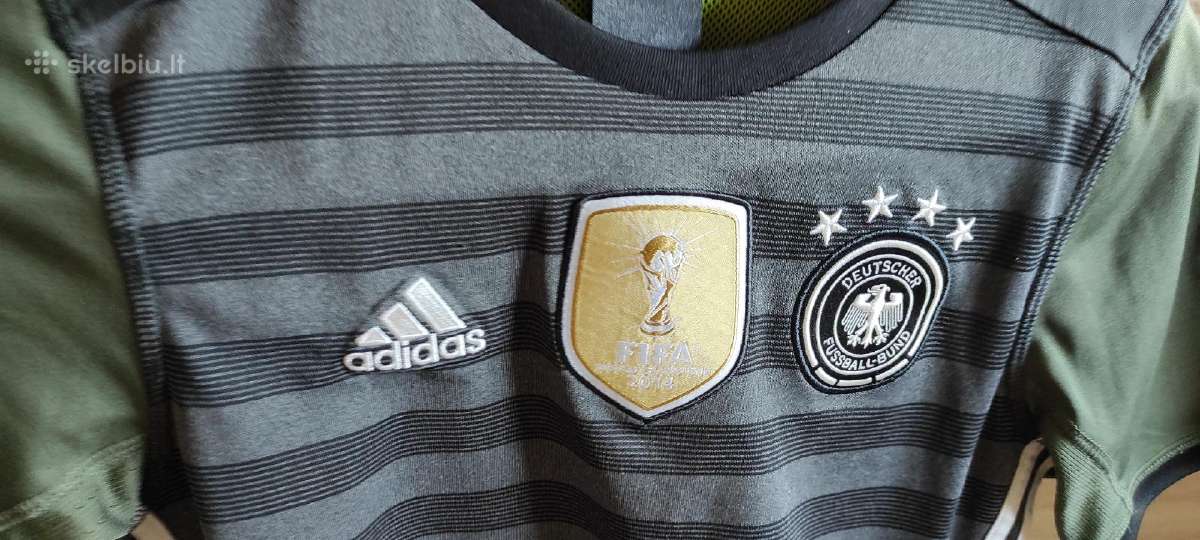 Adidas Vokietijos vaikiški futbolo marškinėliai - nuotraukos Nr. 4