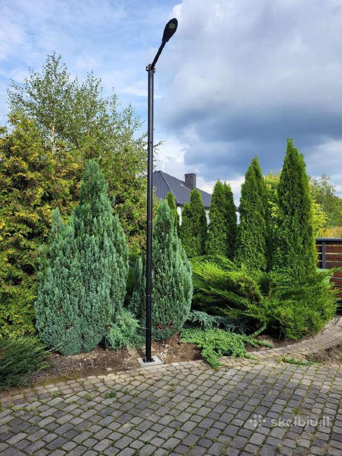 Gatvės apšvietimo stulpas, gatvės šviestuvai - nuotraukos Nr. 5