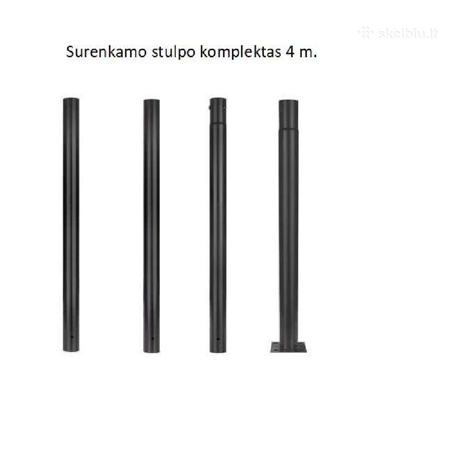 Stulpai lauko kameroms ir šviestuvams montuoti - nuotraukos Nr. 23