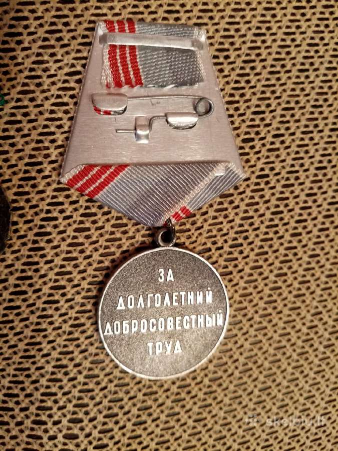 CcccCCCP medalis ir medaliukas Vlksm Komjaunimo Or - nuotraukos Nr. 6