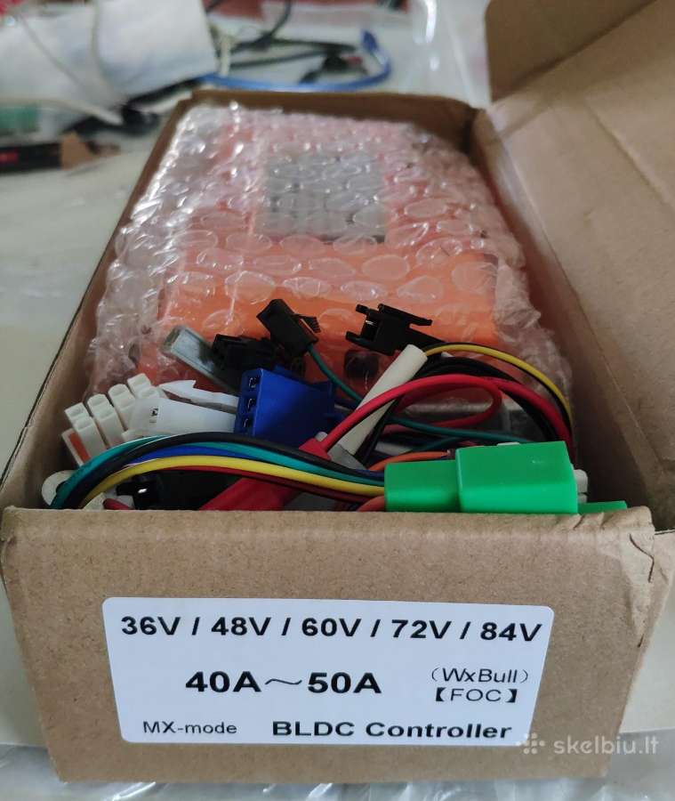 4800w valdiklis Wxbull 36 / 48 / 60 / 72 / 84 V - nuotraukos Nr. 2