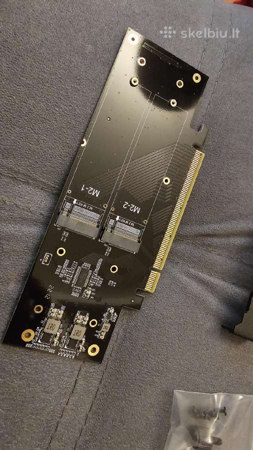 Pcie to SSD M.2 Nvme adapter ir Pcie x4 x8 x16 - nuotraukos Nr. 9