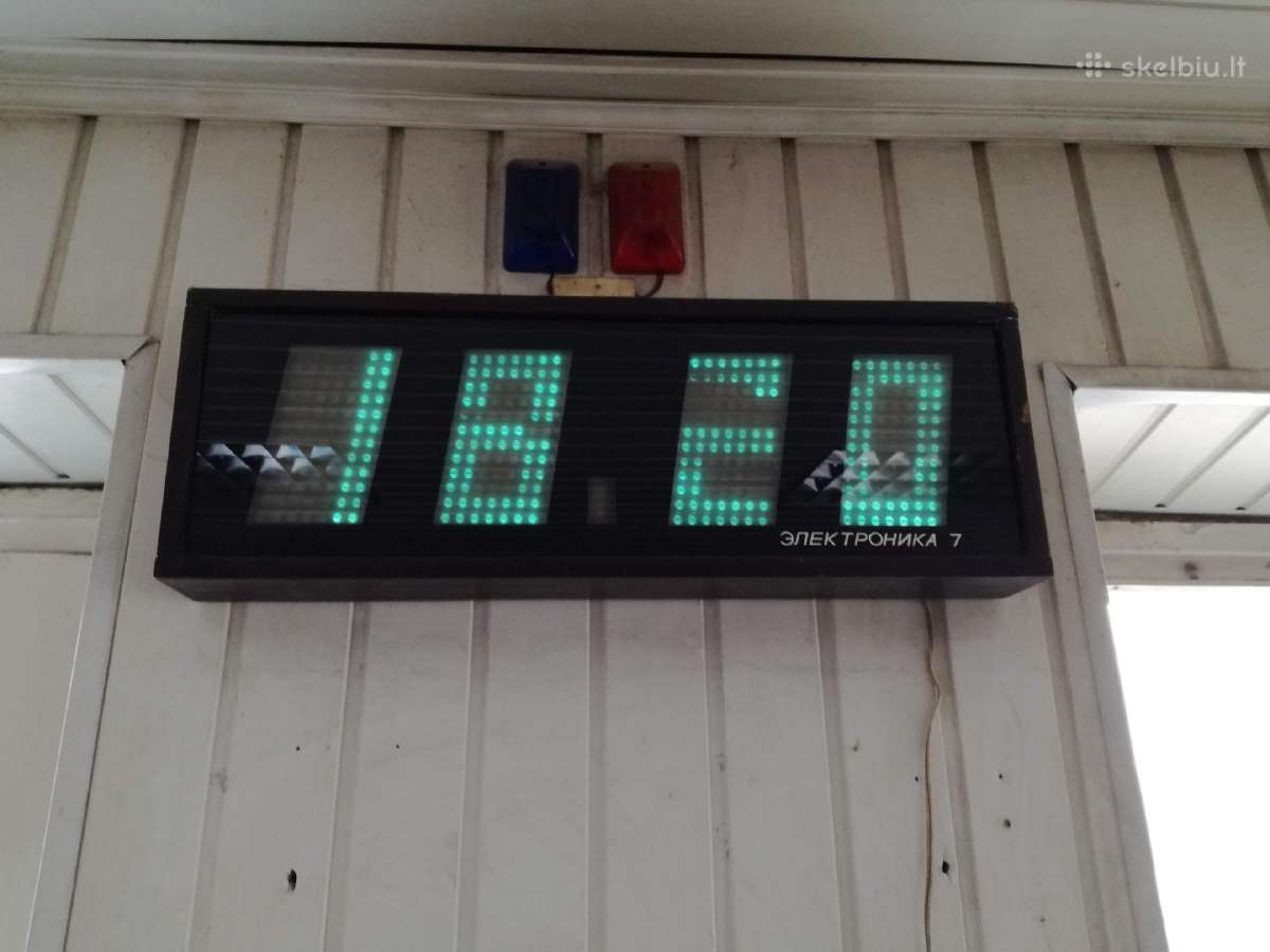 Laikrodis elektronika 7