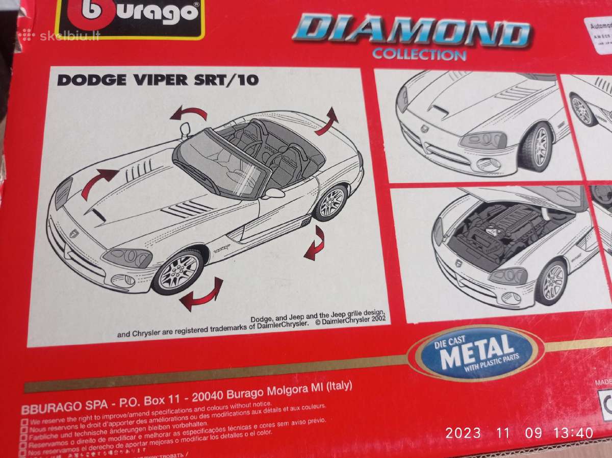 Dodge Viper Srt 10.1:18 - nuotraukos Nr. 6