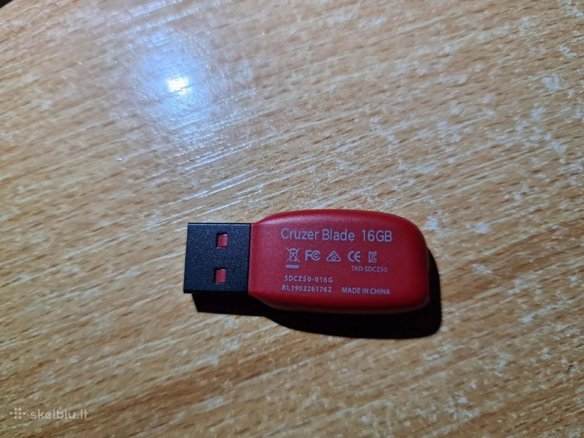 Usb atmintinė 16gb Sandisk - nuotraukos Nr. 2