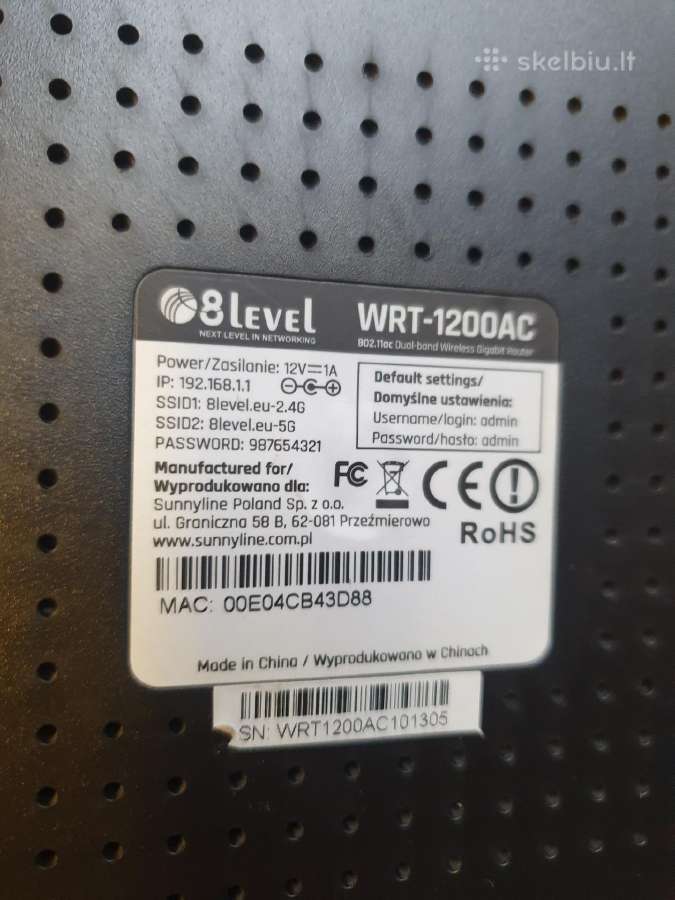 D-link tp-link asus WiFi Marsrutizatorius - nuotraukos Nr. 5