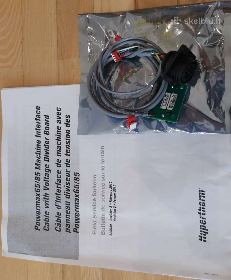Hypertherm Powermax rankena 125a. Valdymo plokštė - nuotraukos Nr. 6
