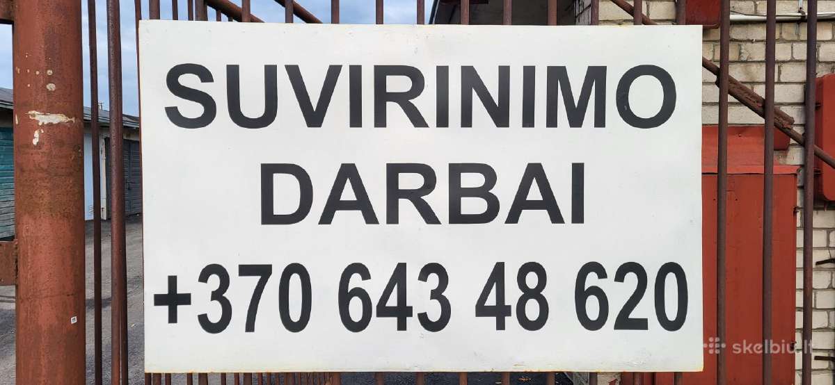 Slenksčių virinimas keitimas remontas. - nuotraukos Nr. 3