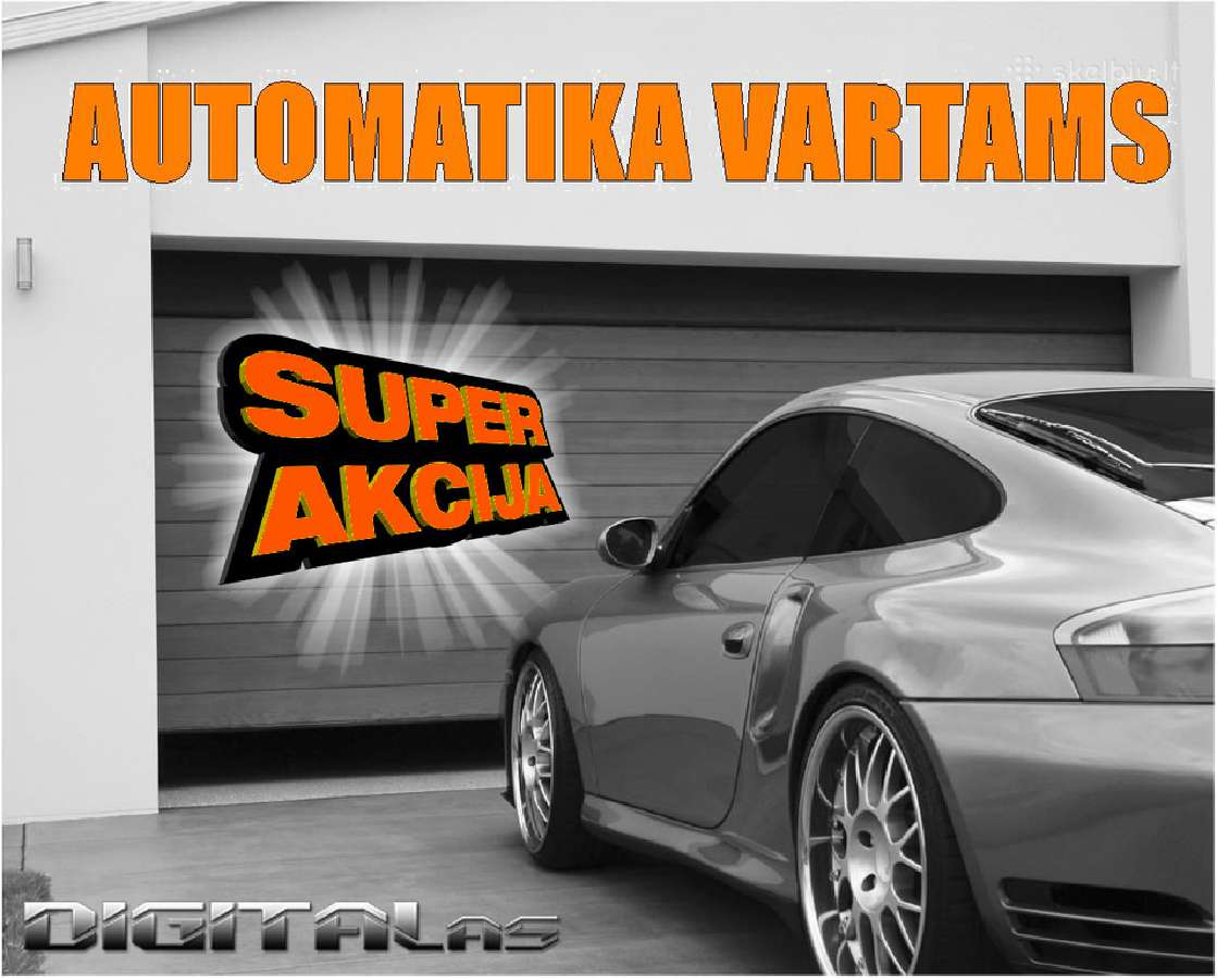 Akcija. Vartų automatika, sistemos, komplektai - nuotraukos Nr. 5