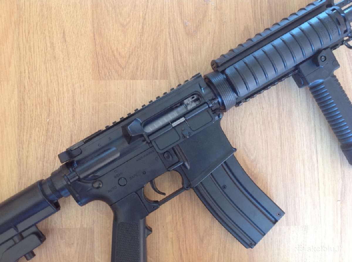 M4 vienašūvis airsoft šautuvas su metalinėm dalim - nuotraukos Nr. 2