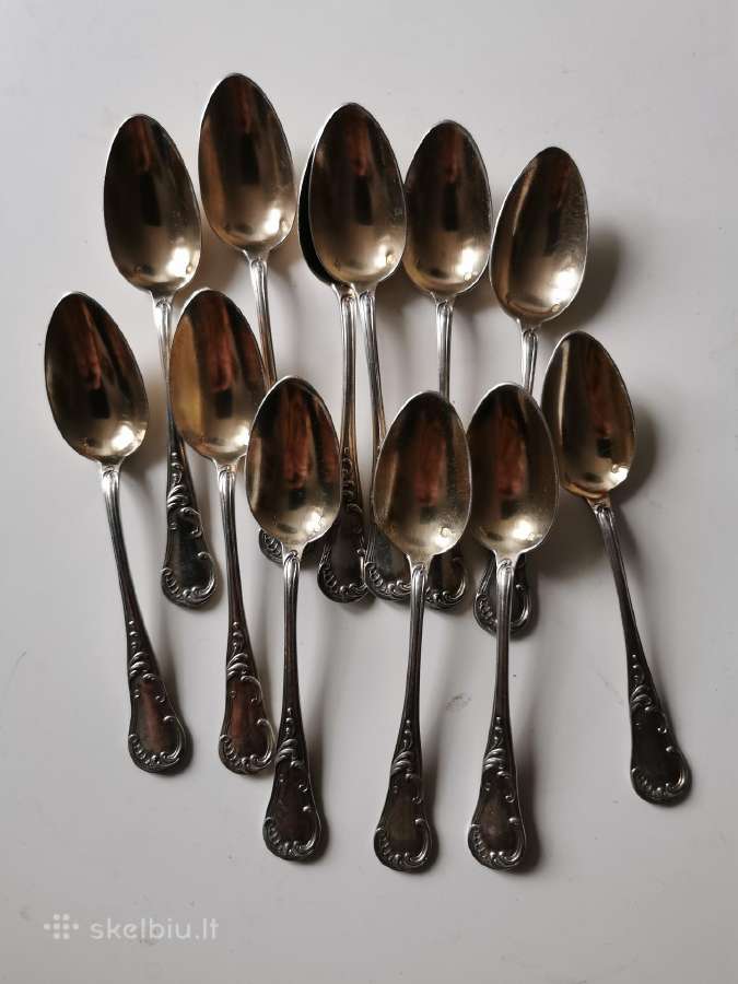 Sidabriniai šaukšteliai Mimoza - nuotraukos Nr. 6
