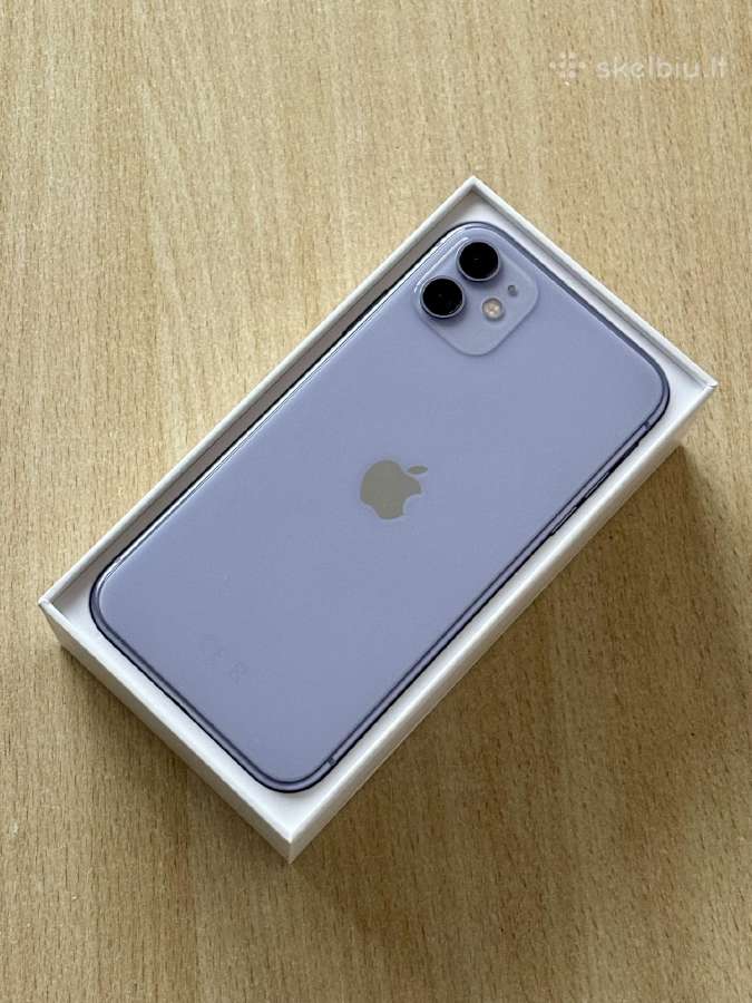 Apple iPhone 11 Purple 128gb - nuotraukos Nr. 3