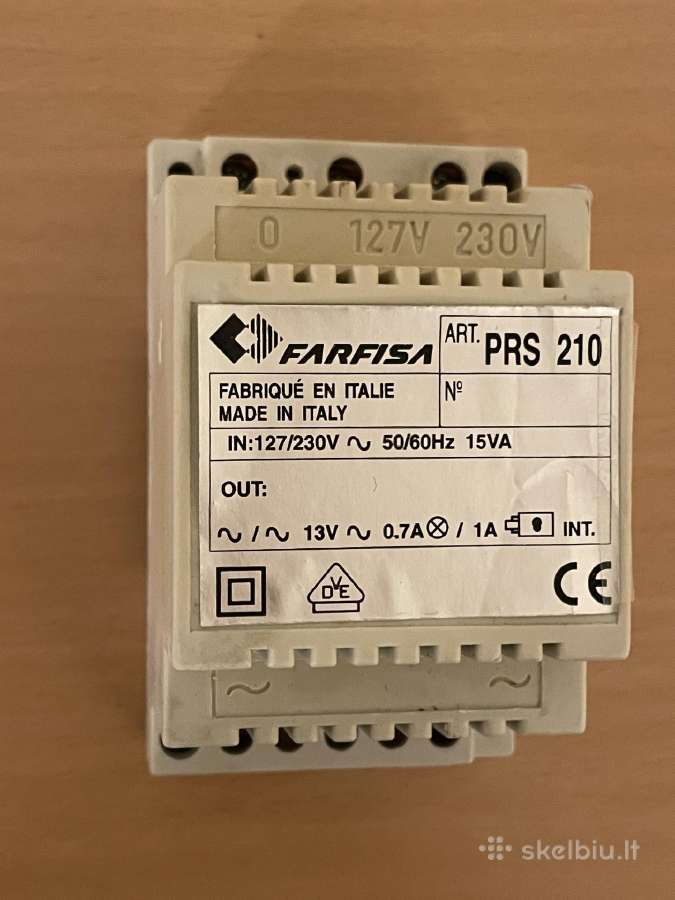 Telefonspynė Farfisa. 2 rageliai+ trafas+ pasikalb - nuotraukos Nr. 6