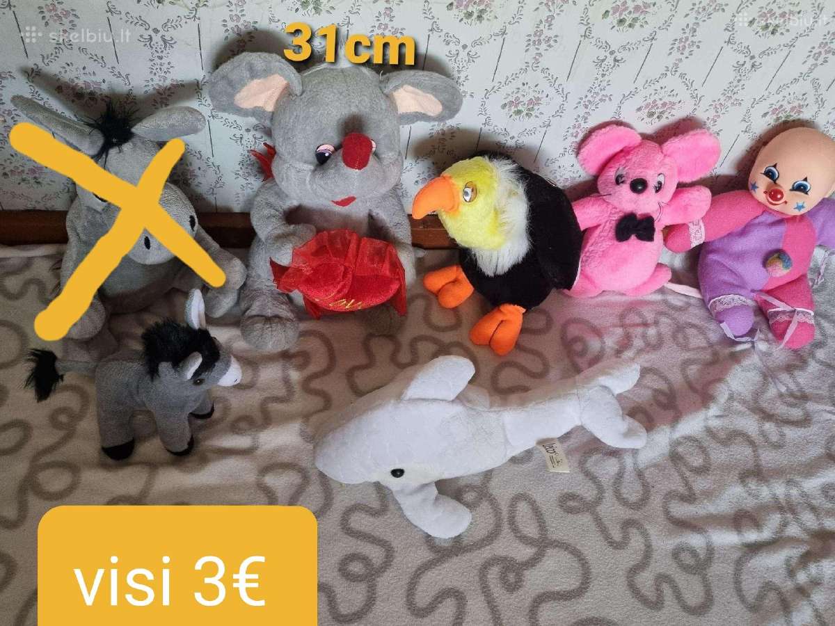 Pliušiniai žaislai - nuotraukos Nr. 4