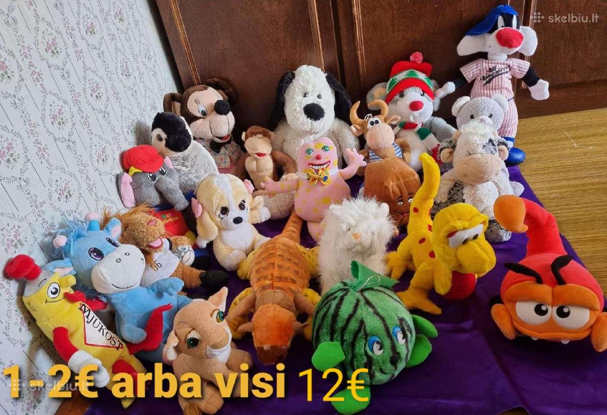 Pliušiniai žaislai - nuotraukos Nr. 10