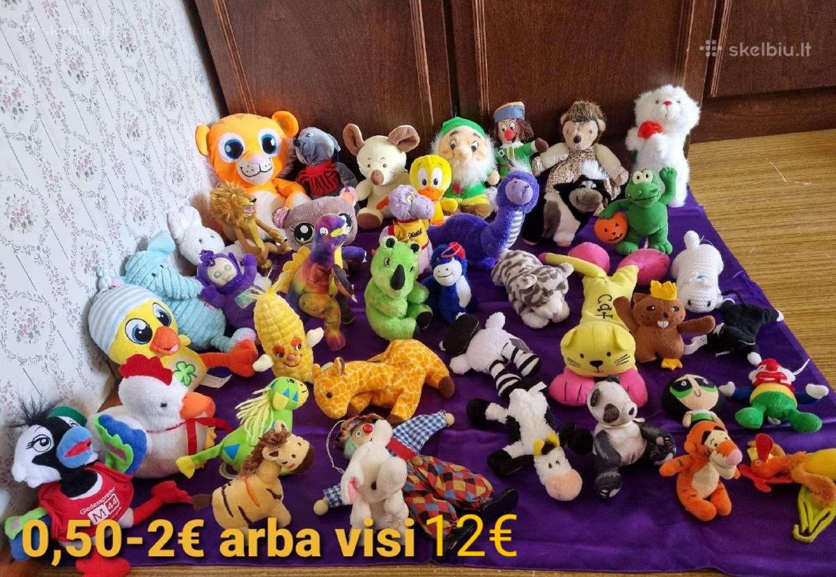 Pliušiniai žaislai - nuotraukos Nr. 9