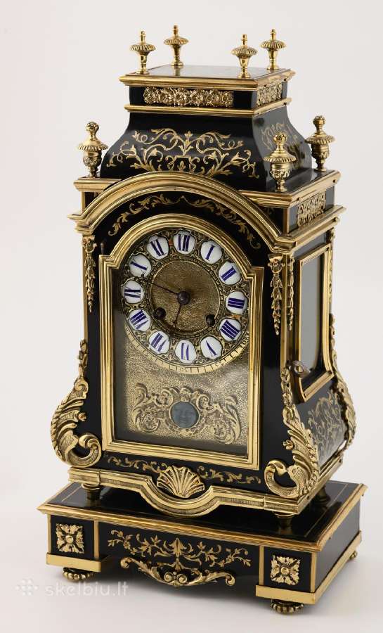 Antikvarinis "Charle Boulle" stiliaus laikrodis
