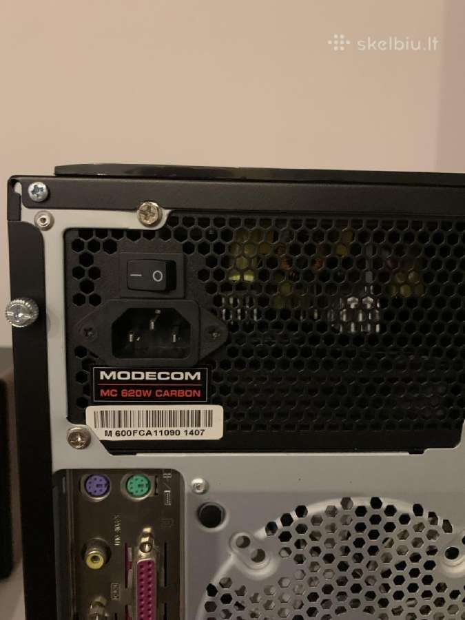 Atx korpusas Nexus Clodius Vent Pro/modecom Mc620 - nuotraukos Nr. 4