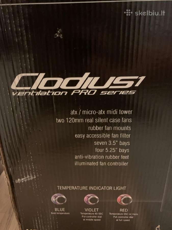 Atx korpusas Nexus Clodius Vent Pro/modecom Mc620 - nuotraukos Nr. 6
