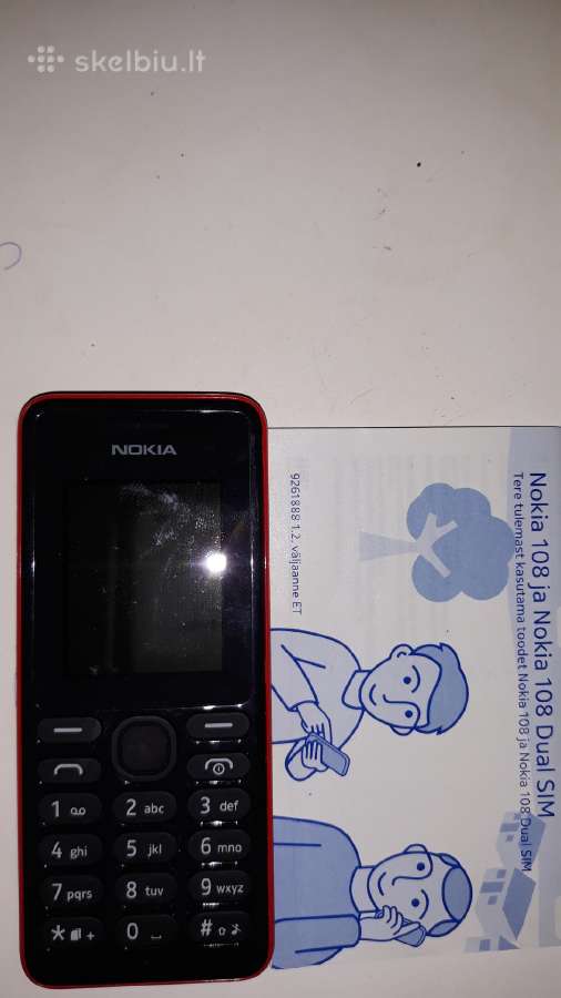 Parduodu nauja telefona Nokia 108