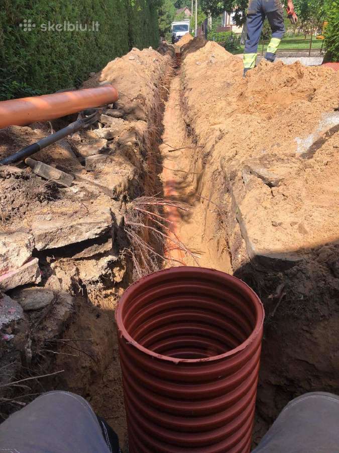 Lauko vandentiekio, buitinių nuotekų įvedimaskaune