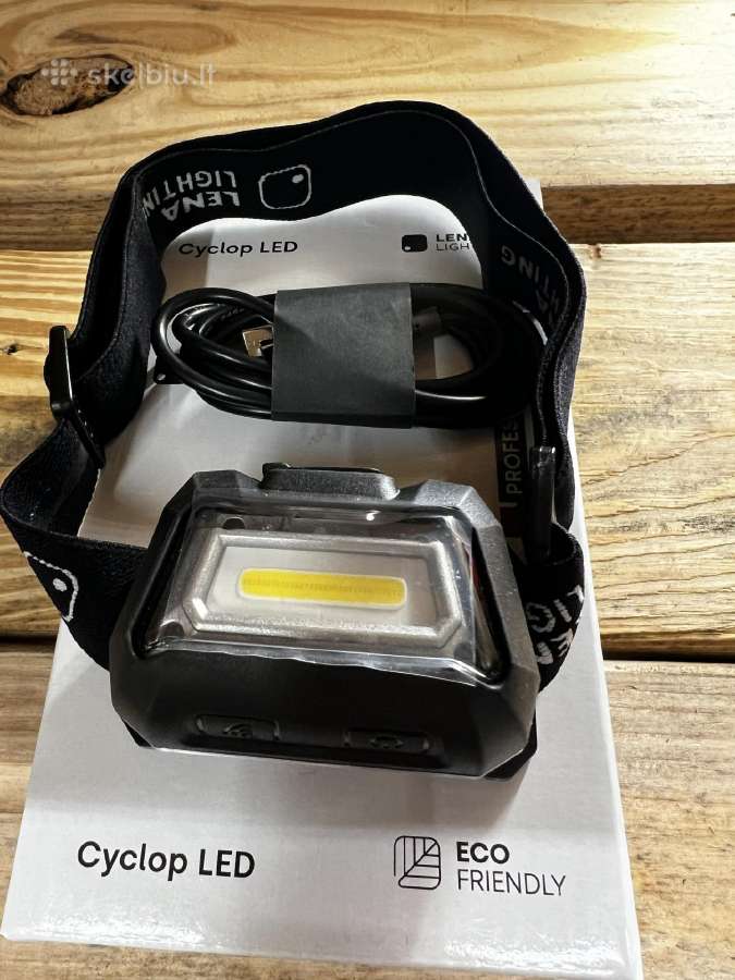 Nešiojama dirbtuvių lempa ant galvos Cyclop LED - nuotraukos Nr. 2