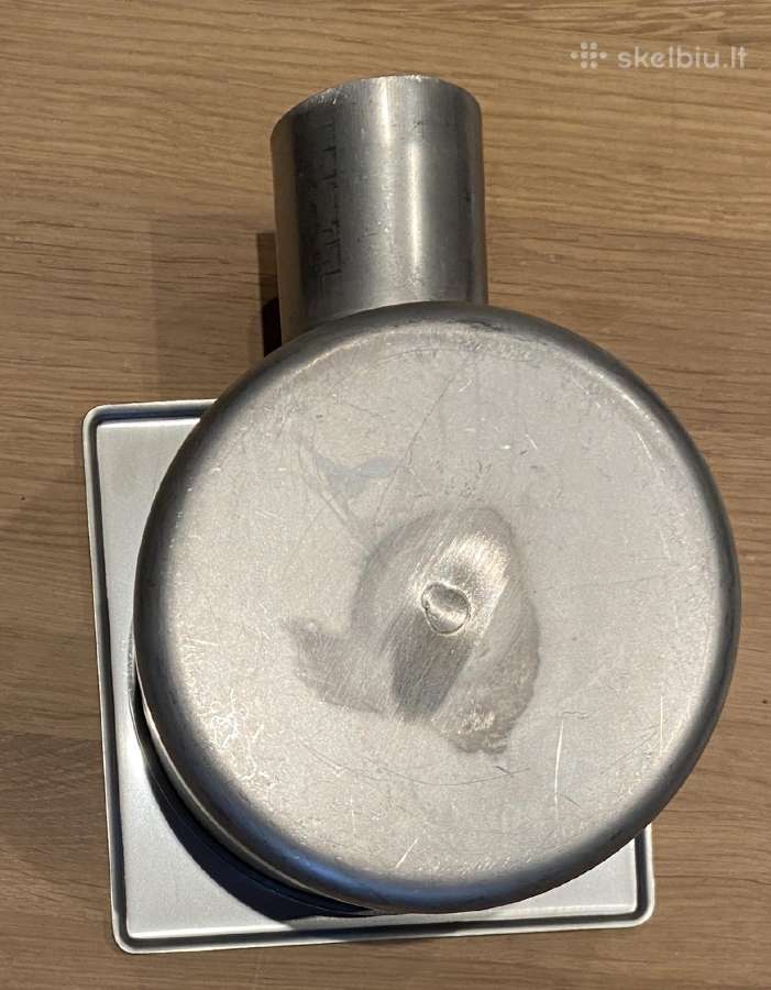 Nerūdijančio plieno trapas 50mm išėjimo skersmuo - nuotraukos Nr. 3