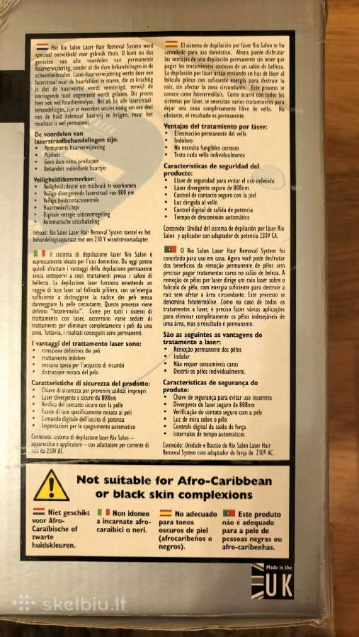 Lazerinis plaukelių šalinimo aparatas - nuotraukos Nr. 4