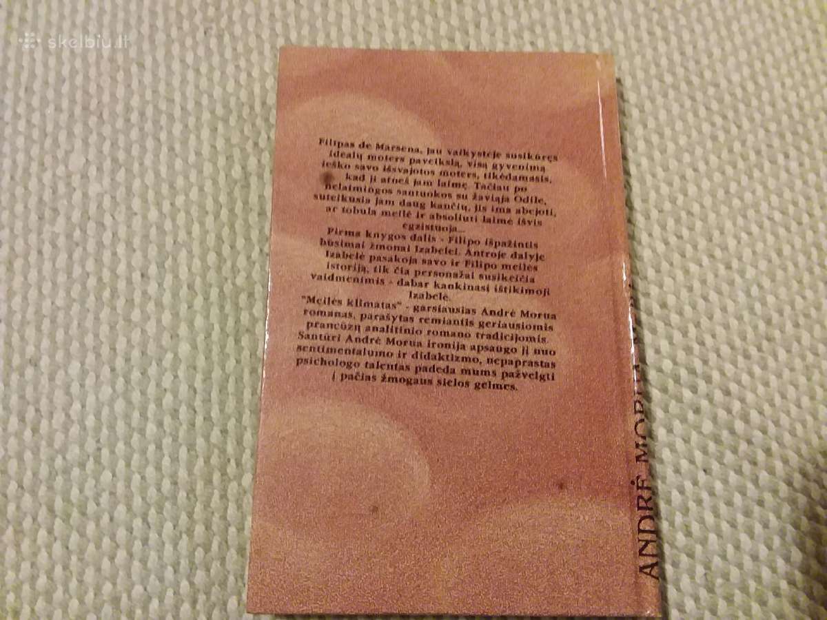 Andre Maurois Meilės Klimatas 1992 m. - nuotraukos Nr. 2