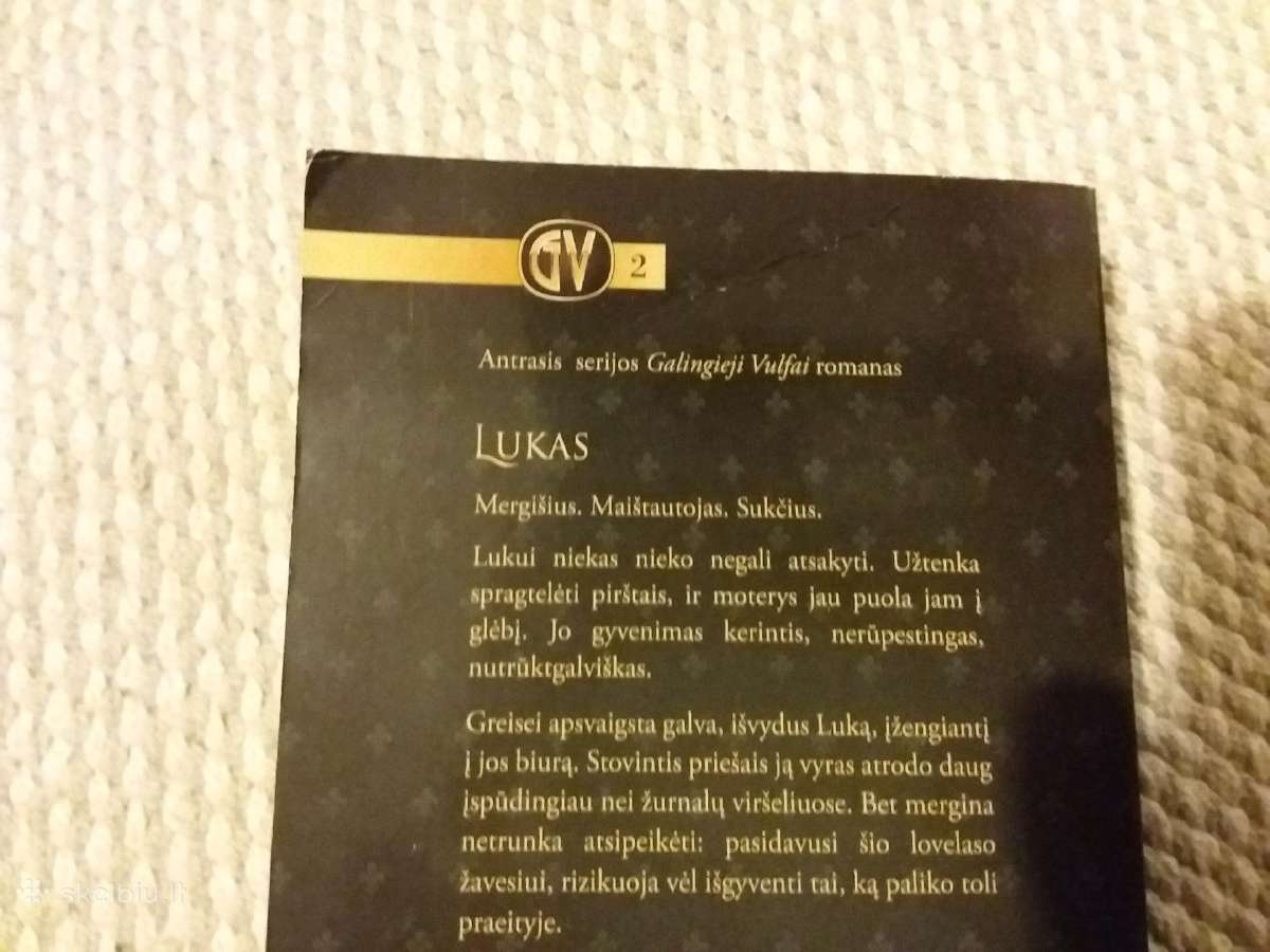 Caitlin Crews Galingieji Vulfai. Lovelasas Lukas - nuotraukos Nr. 2