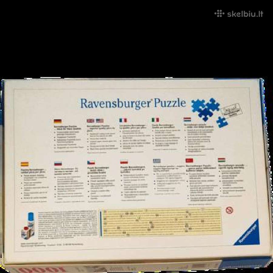 Ravensburger dėlionė 1000 Mikelandželo Adomo - nuotraukos Nr. 2