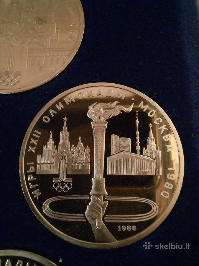 Olimpiada Proof Rubliai 6 vnt - labai retas - nuotraukos Nr. 6
