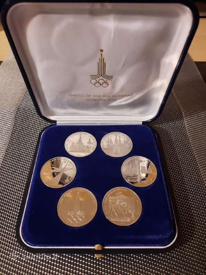 Olimpiada Proof Rubliai 6 vnt - labai retas