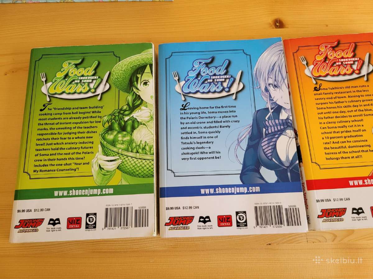 Manga japoniški komiksai anglų kalba - nuotraukos Nr. 3