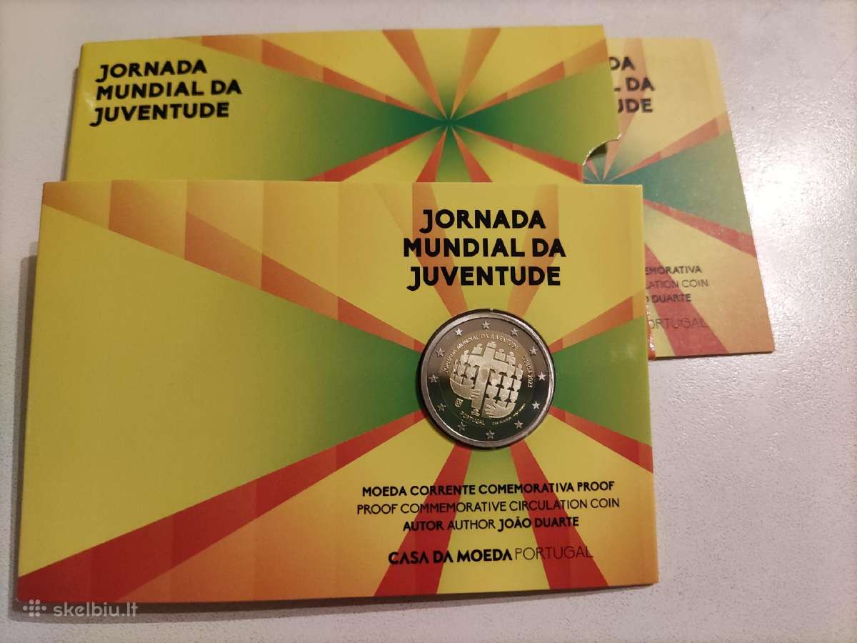 2023 Portugalija 2€ Jaunimo Diena Proof
