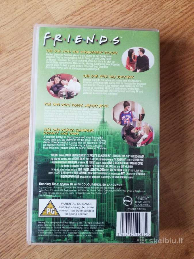 Vhs video kasetes - serialas Draugai Friends - nuotraukos Nr. 4