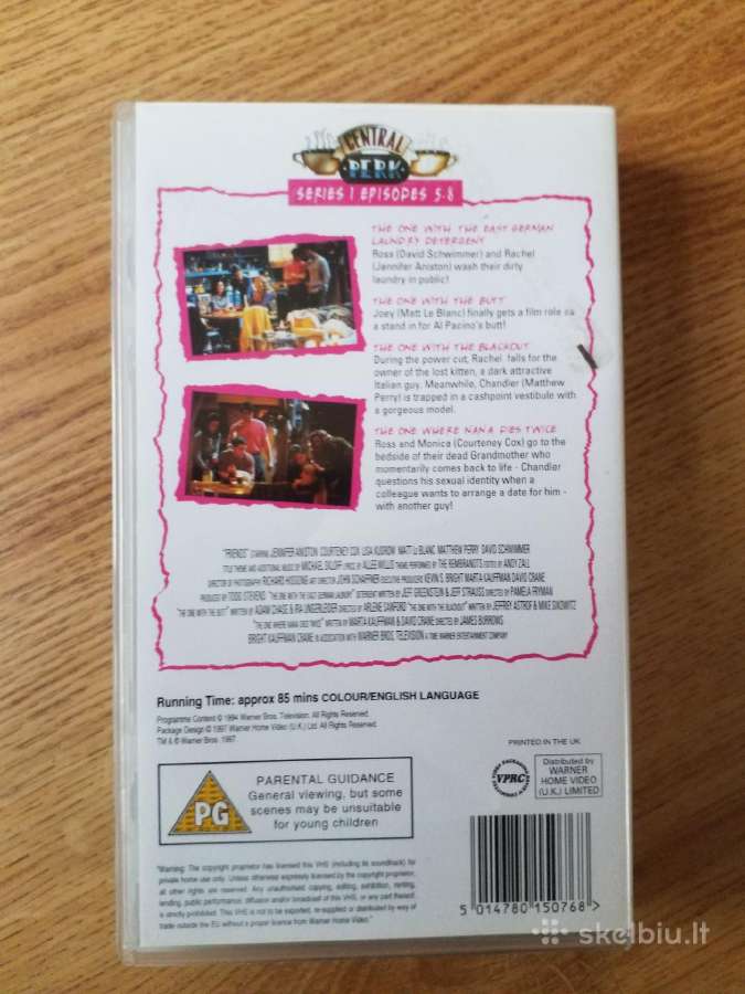 Vhs video kasetes - serialas Draugai Friends - nuotraukos Nr. 8