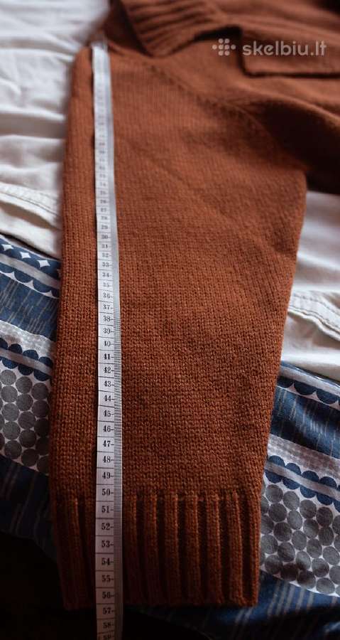 Nuostabus megztas rudas kardiganas Xxxl / 46 / 18 - nuotraukos Nr. 10