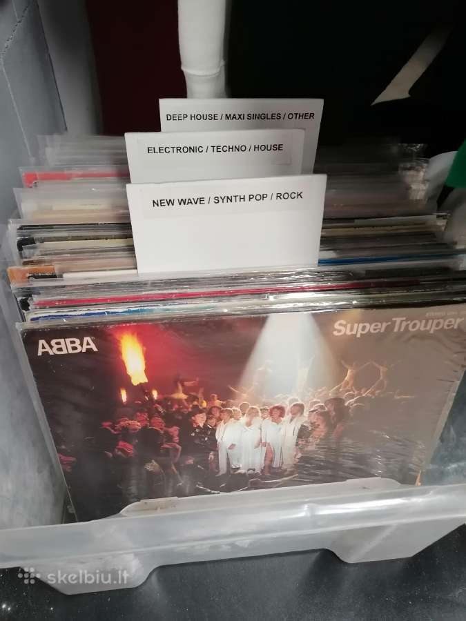 Muzikinės plokštelės vinilai - nuotraukos Nr. 2